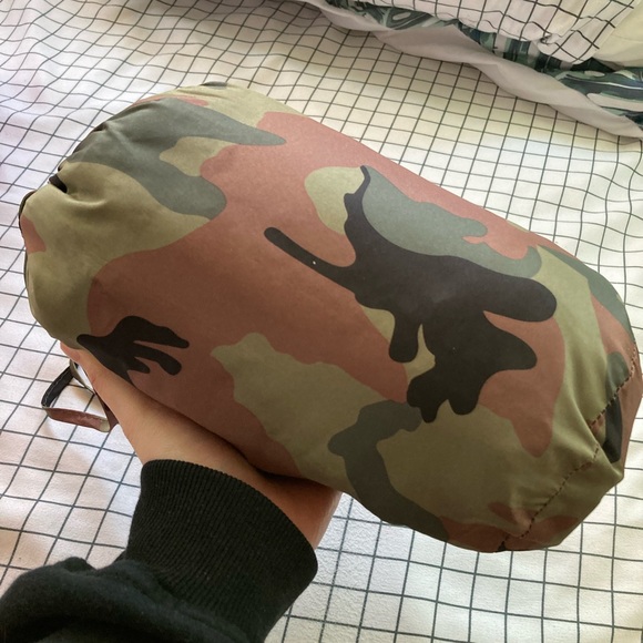 Miss London Foldable Capsule Pink Camo Snow Jacket - Picture 2 of 4